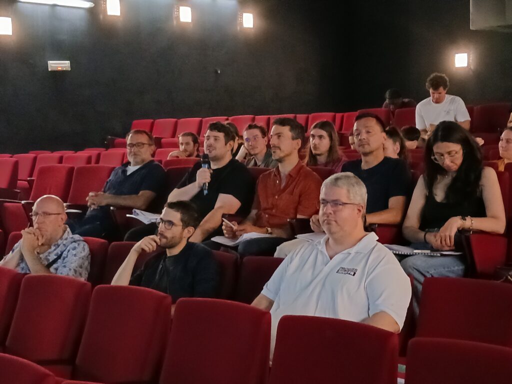 Photo du jury lors de la présentation des projets de nos étudiants.