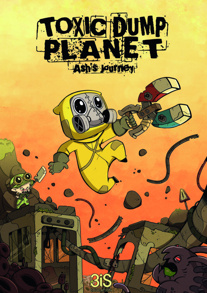 Affiche de Toxic Dump Planet - Ash Journey, un projet de nos étudiants en Jeu Vidéo chez 3iS.