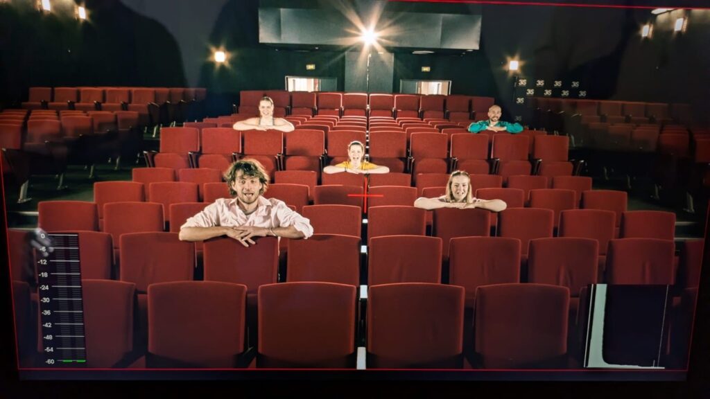 Photo prise lors du tournage de TA TA TAXE, réalisée par Jérôme Walter.