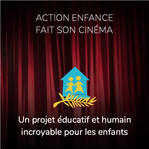Image qui présente le concours de courts-métrages "Action Enfance fait son cinéma"