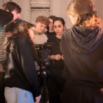 groupe d'étudiants en cours d'audiovisuel